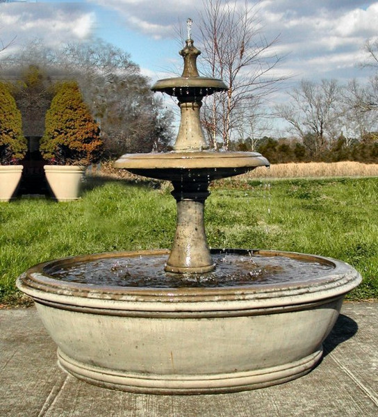 Anderson Fountain With Two Tiers Estate Sized Pool